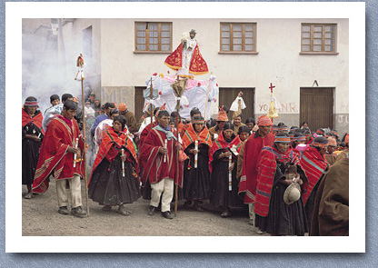 Procession in honour of Saint Philip, Apolobamba