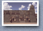 Faces in wall, Tiwanaku ruins