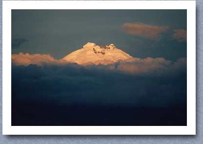 Cotopaxi at sunset